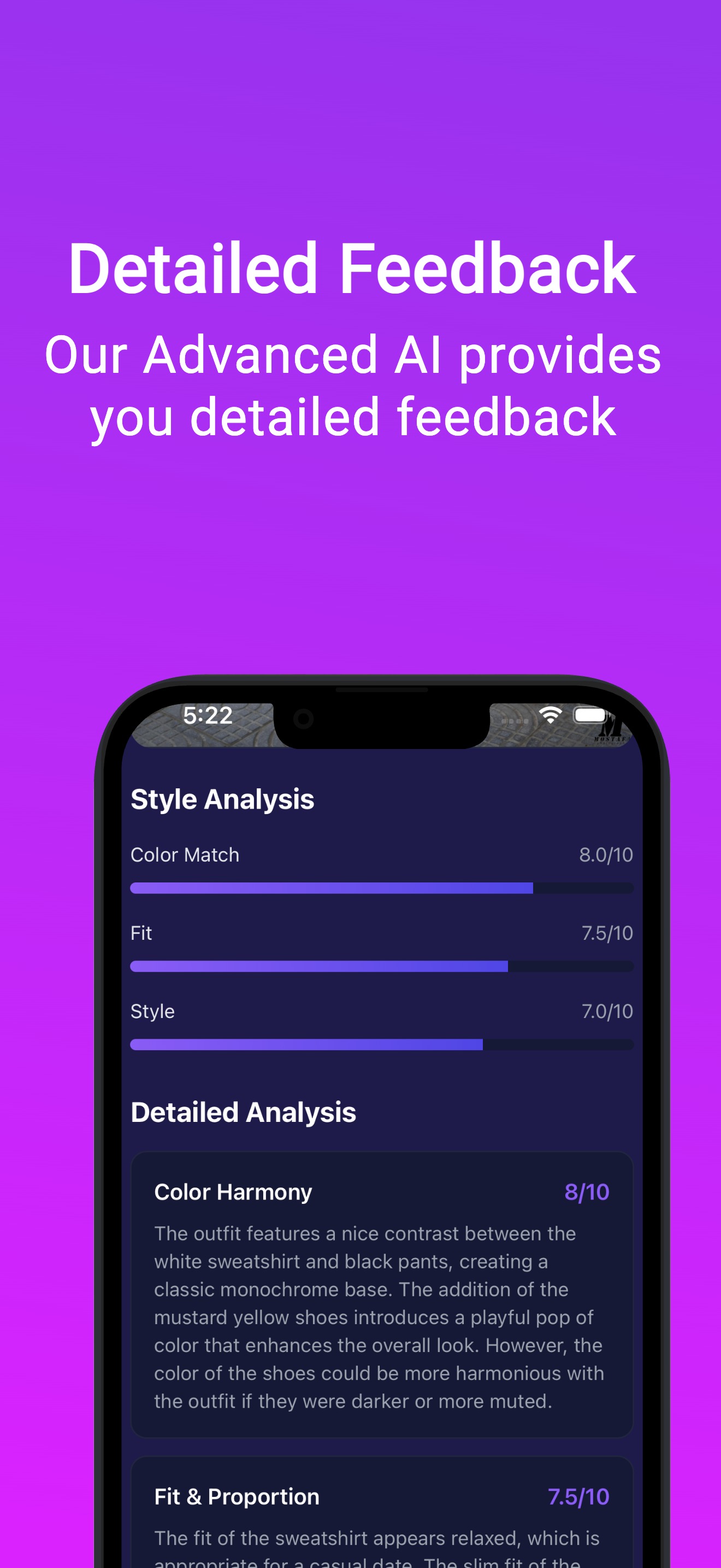 Detailed Style Analysis